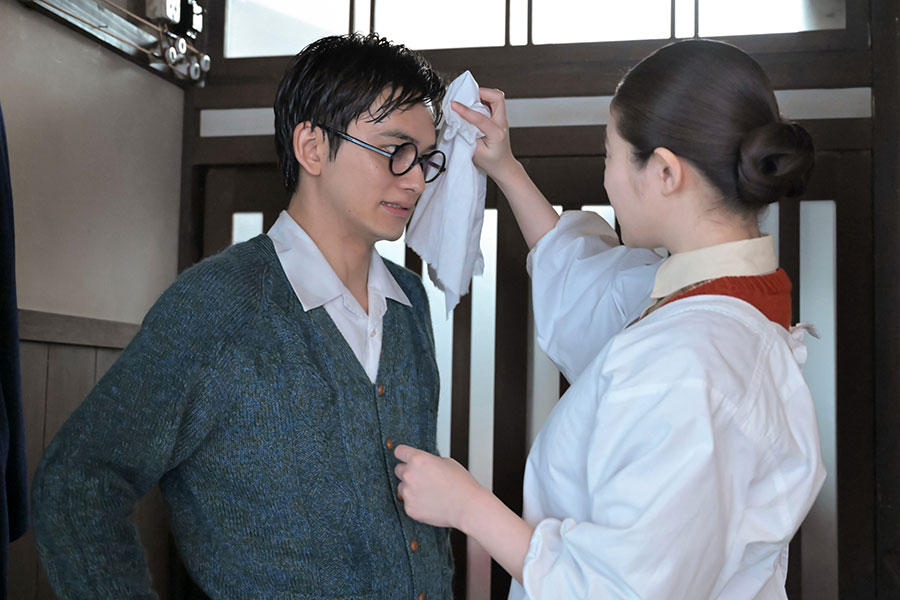 のぶと嵩が結婚、ＯＰのある変化に視聴者喜び「おめでとう！」