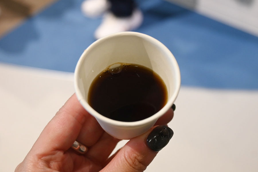 不定期で振る舞われるボリビアのコーヒー