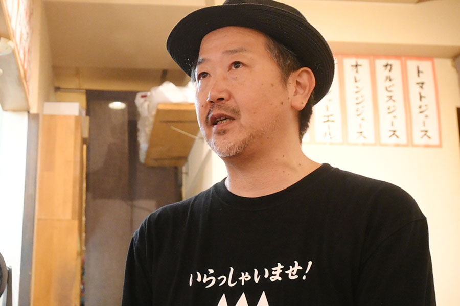 「堂山食堂本店」初代店長のケンちゃん