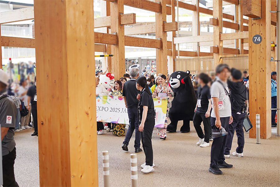 『大阪・関西万博』7月3日、日本ナショナルデーを記念したパレードの様子(Lmaga.jp撮影)