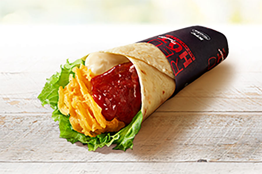 ケンタッキー「レッドホットツイスター」(390円)