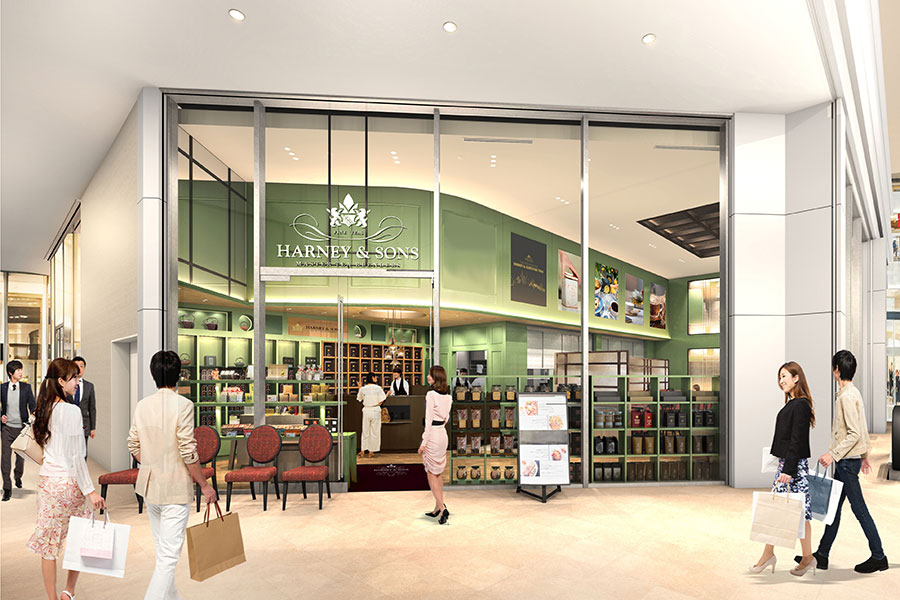 KITTE大阪にオープンする「HARNEY&SONS」完成イメージ