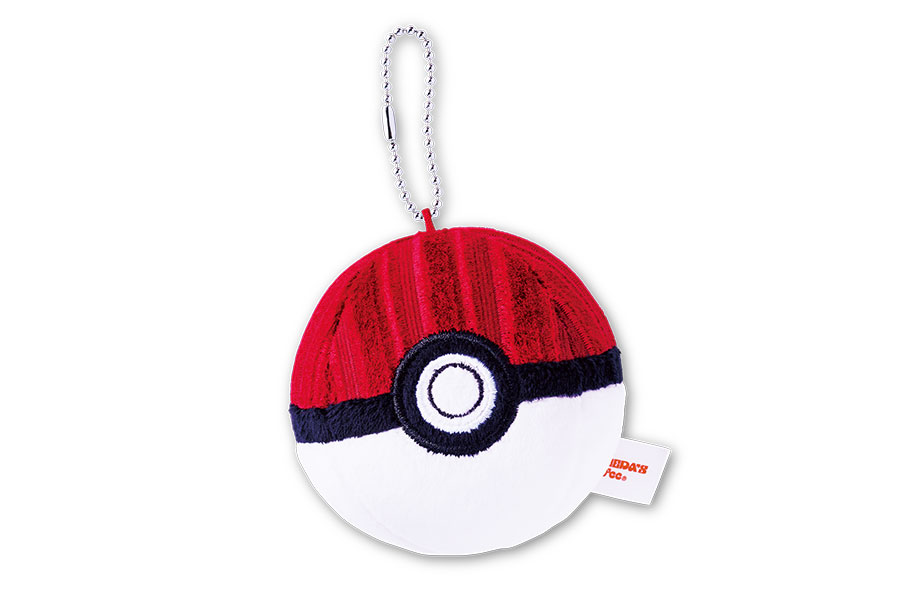 コメダ珈琲店×ポケモンコラボメニュー「モンスターボールキーホルダー」(1920円〜)