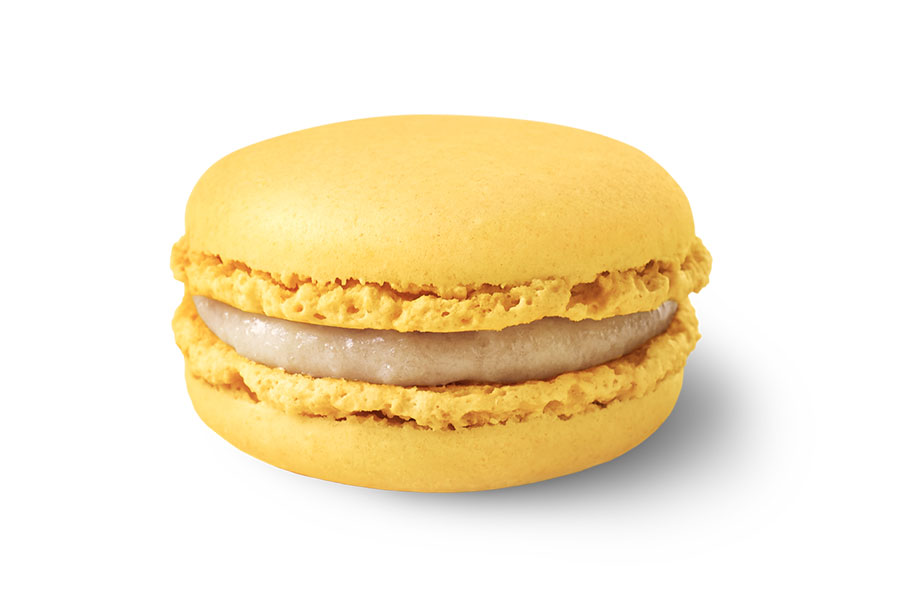 マクドナルド夏季限定スイーツ「マカロン ばなな」(190円)