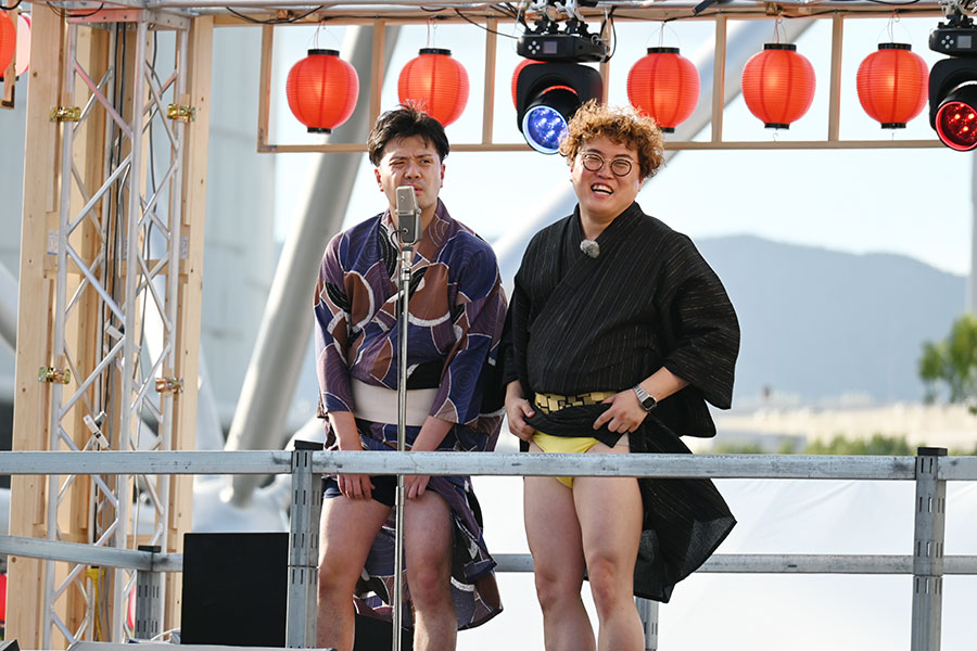 ひときわ歓声が大きかったマユリカ(Lmaga.jp撮影)
