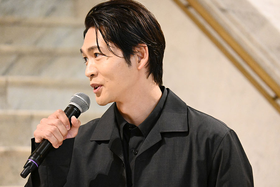 「大阪市立美術館」に登場した松下洸平(7月4日・Lmaga.jp撮影)