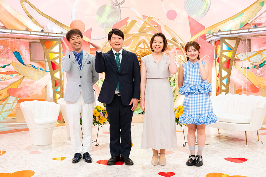 8月3日放送の『新婚さんいらっしゃい!』より(c)ABCテレビ