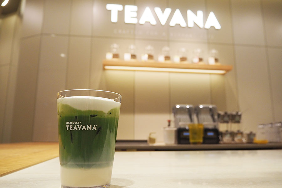 夏季限定「抹茶 ピスタチオムース ティー ラテ」(Tall・テイクアウト707円、イートイン720円)販売は9月2日まで