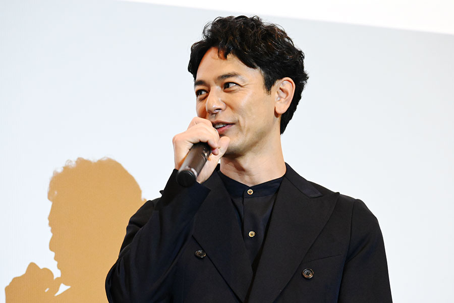 『宝島』舞台挨拶に登壇した妻夫木聡(7月4日・大阪市内)