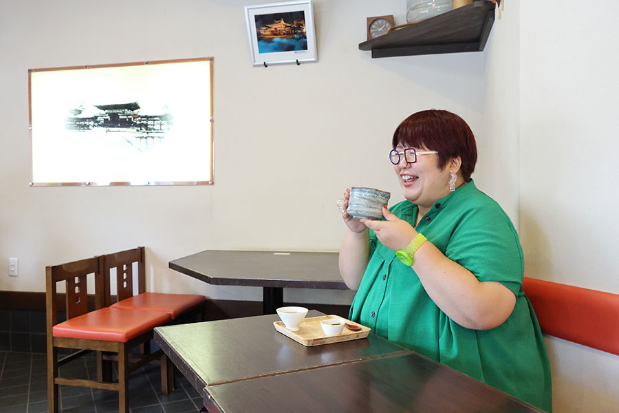5軒で7種のひんやりスイーツを1日で巡った西村さん