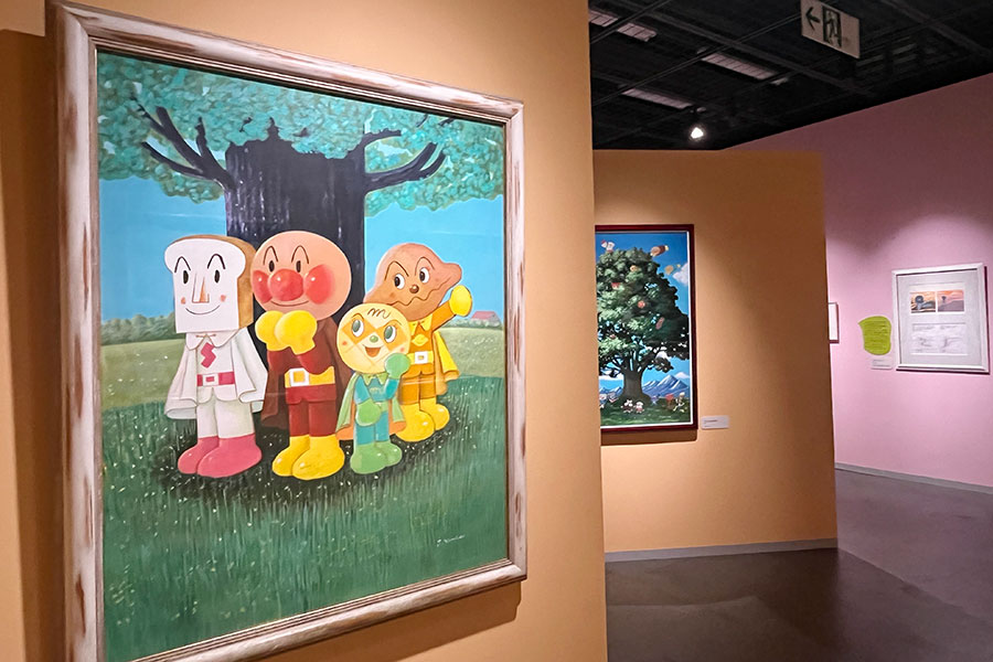 国民的作品『アンパンマン』の展示