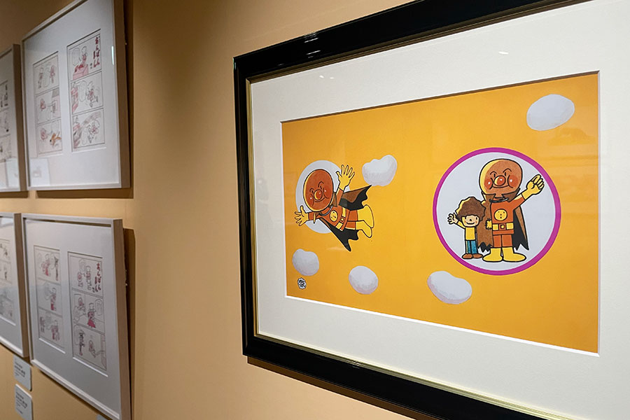 国民的作品『アンパンマン』の展示