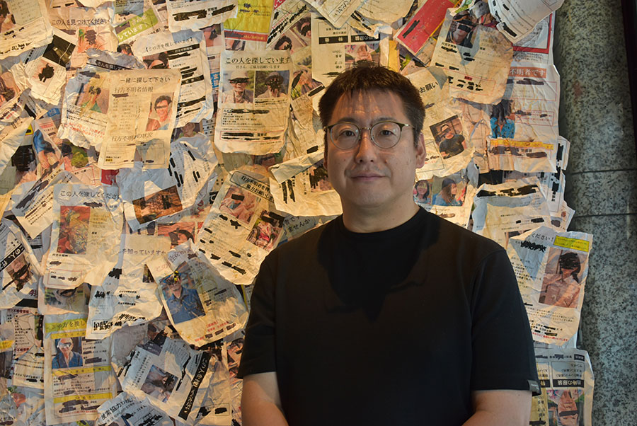 同展を主催する、テレビ大阪の事務局長・穴倉治さん