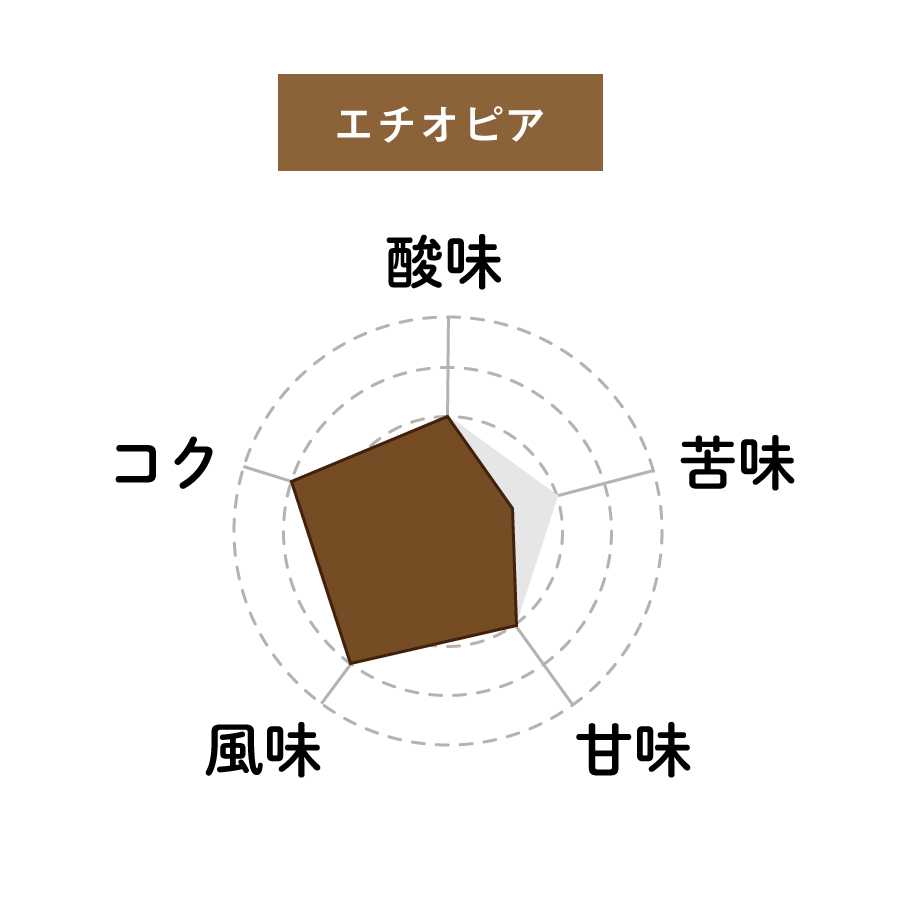 エチオピアのコーヒー(栄先生&Lmaga.jp調べ)