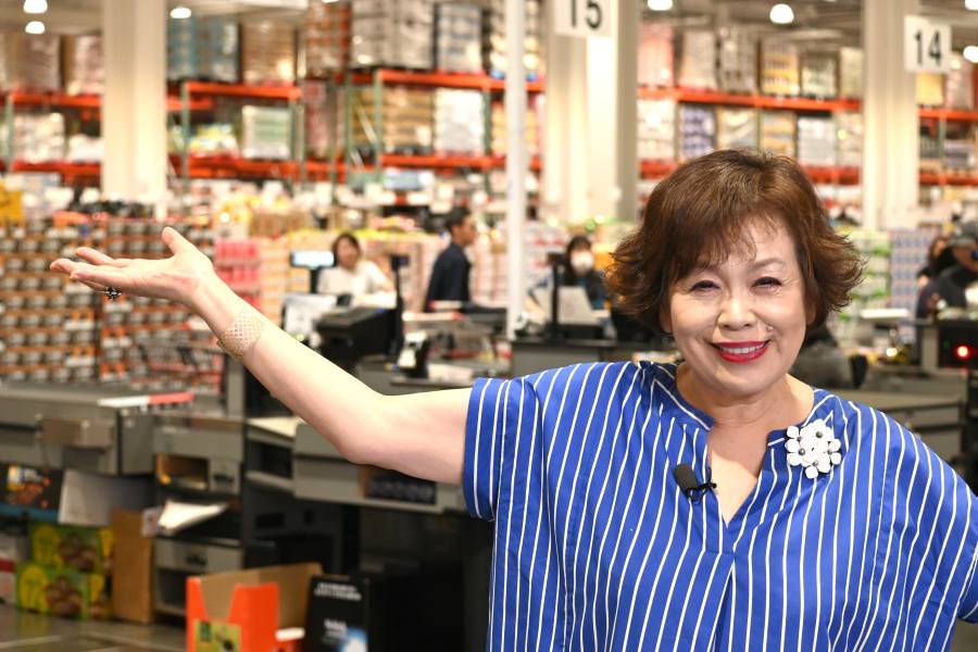 ハイテンションで登場した上沼恵美子(8月29日「コストコ門真倉庫店」)
