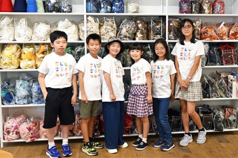 この企画のために、選ばれし小学生たちが本社に集まった