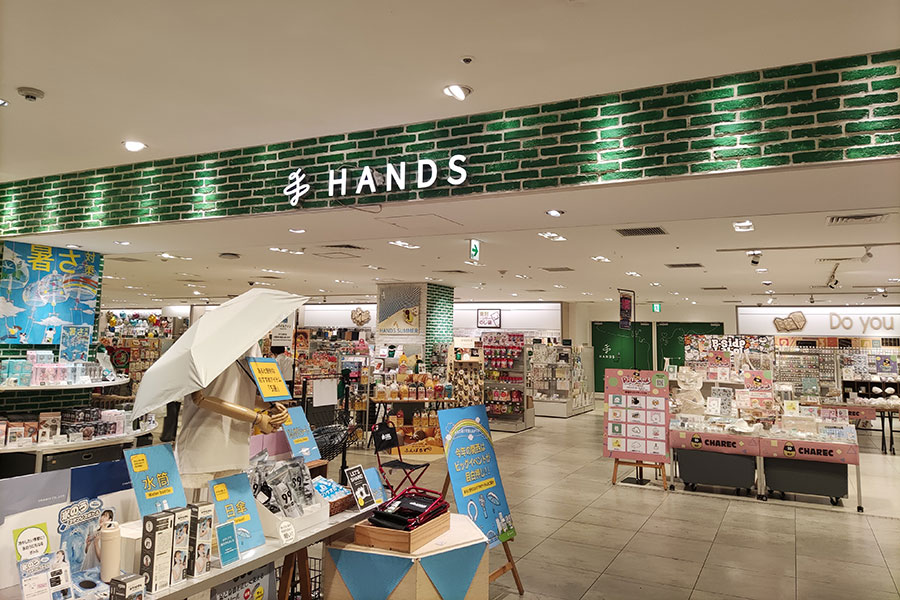 「大丸梅田店」内の「ハンズ梅田店」(8月27日/Lmaga.jp撮影)