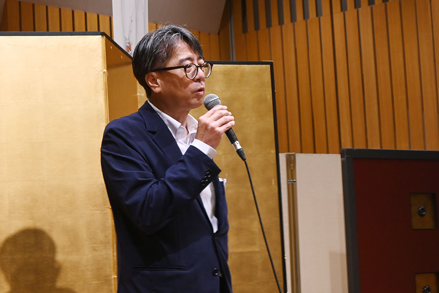 京都新聞社の代表取締役社長・大西祐資さん