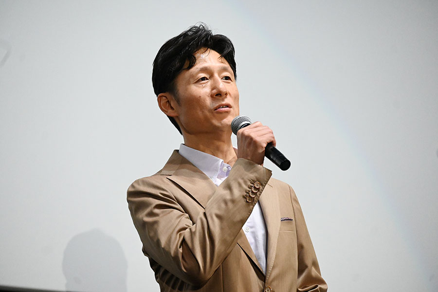 映画『国宝』の特大ヒットへの感謝を話す李相日監督(8月10日・大阪市内)