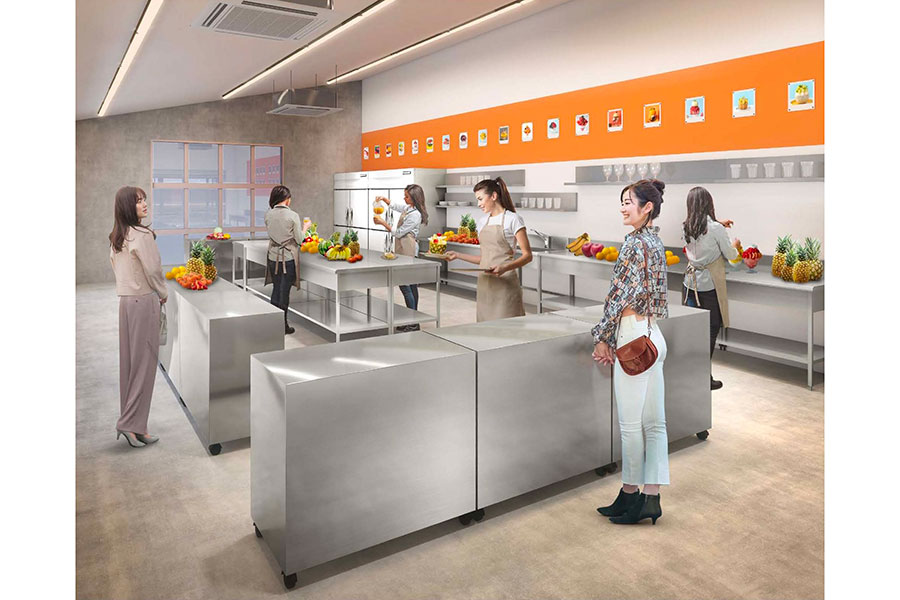「Land」の加工場・ワークショップ室・かき氷ラボイメージ