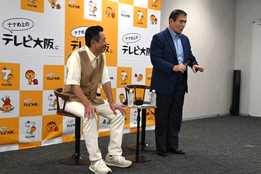『おとな旅あるき旅』800回記念の記者会見(8月21日:テレビ大阪)