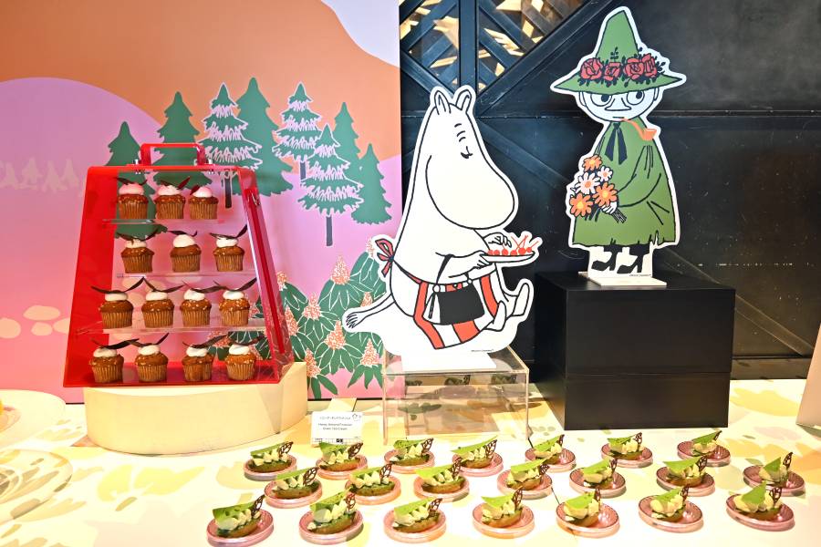 「ヒルトン大阪」の『スイーツビュッフェ 〜ムーミン谷のティーパーティー〜』