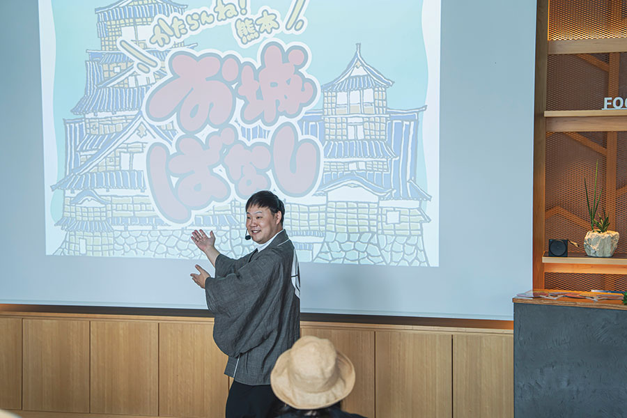 毎朝開催の「かたらんね! 熊本お城ばなし」は熊本城観光の前にマスト