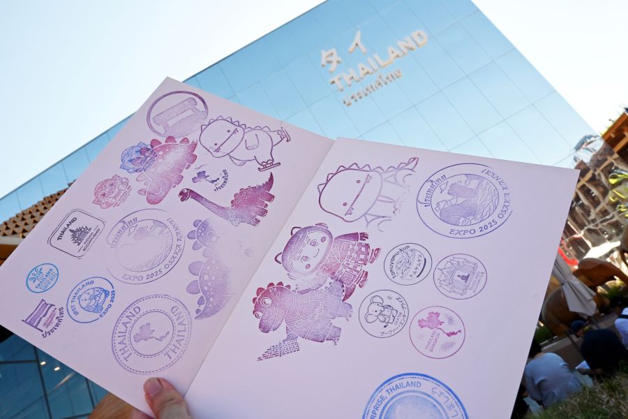 非公式スタンプ多発スポットも…(8月25 日/『大阪・関西万博』)