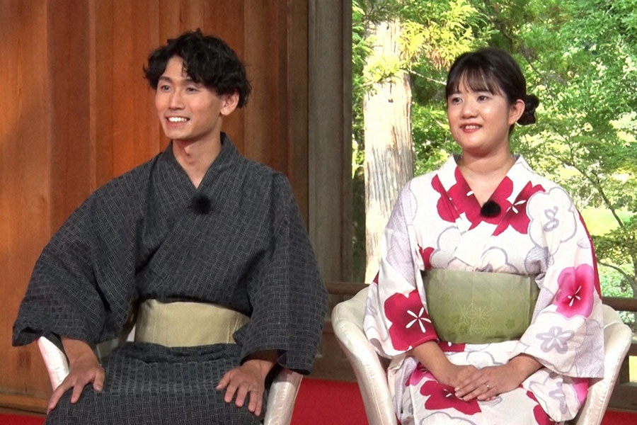 8月31日放送の『新婚さんいらっしゃい!』より(C)ABCテレビ