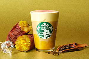 スタバ新作ドリンク、「焼き芋×ムース」の冷たい秋メニュー