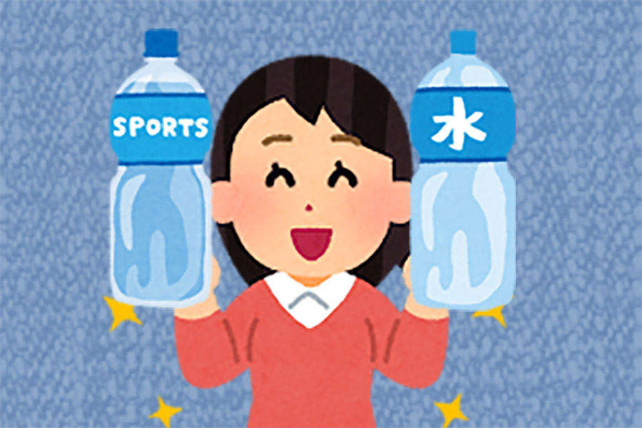 3)ドリンクは全てバッグから取り出し、手で持って準備する(本数が多いときはすぐに取り出せる準備を)