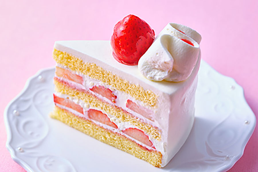 「マールブランシュ 大丸京都店」でのみ販売される苺のショートケーキ(1個712円)