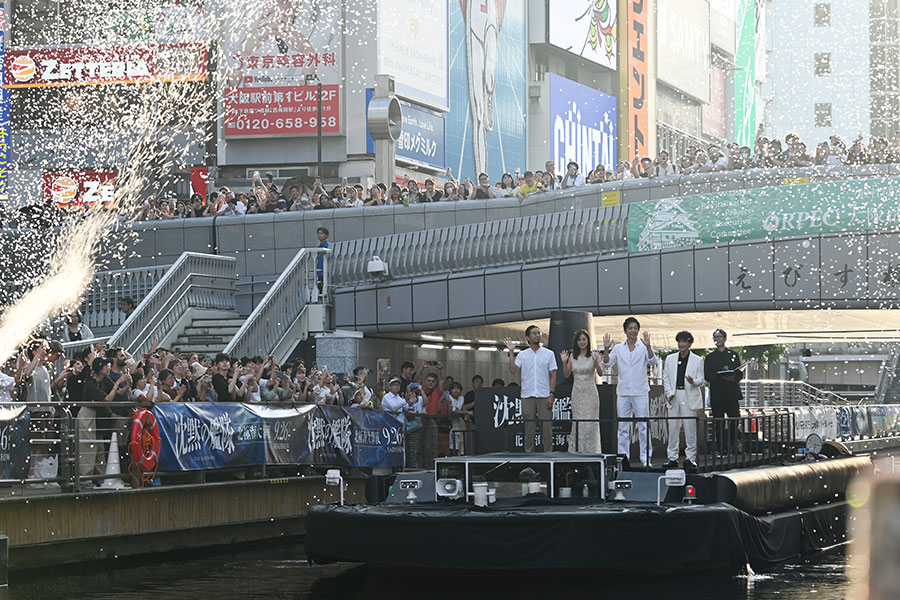 『沈黙の艦隊 北極海大海戦』の大阪プレミアイベントの様子(9月9日 大阪市内・Lmaga.jp撮影)