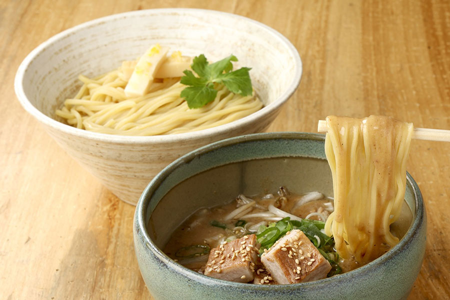 「あべのハルカス近鉄本店」の「札幌つけ麺 札幌ラーメン 風来堂」ゴロゴロとろとろチャーシュー味噌つけ麺(1杯1650円・各日限定100個)