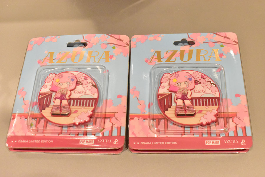大阪限定のAZURAマグネット