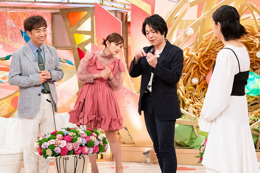 9月14日放送の「新婚さんいらっしゃい!」より(C)ABCテレビ