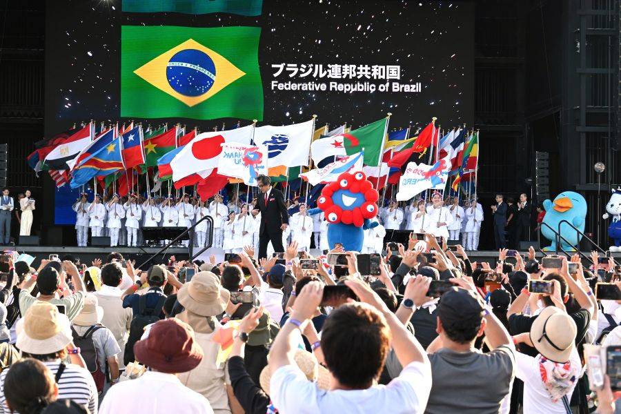 (10月13日/大阪・関西万博/Lmaga.jp撮影)