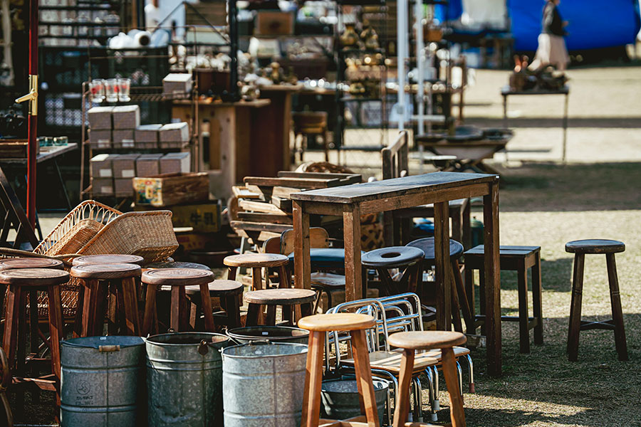 『Vintage Market(ヴィンテージマーケット)-万博 蚤の市-』過去開催の様子