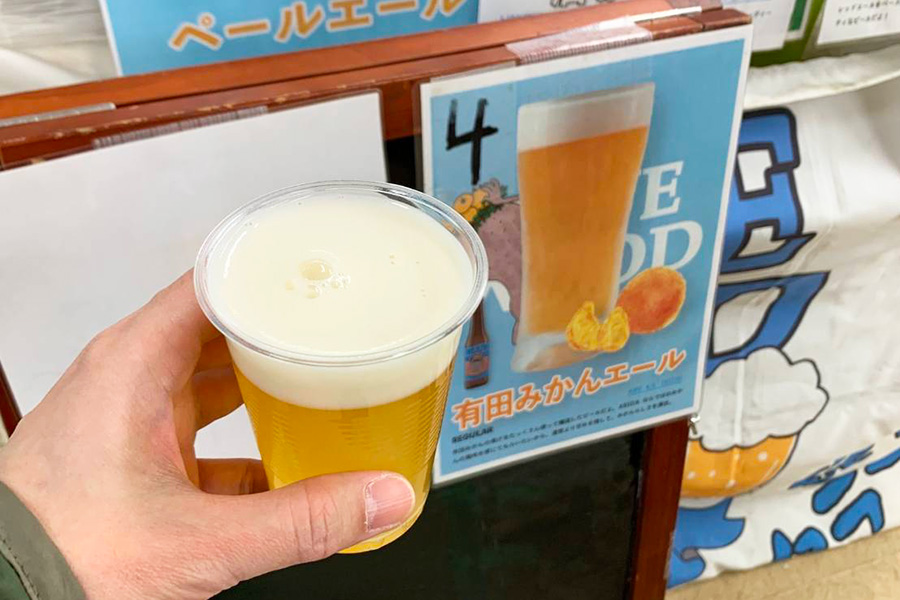 『放出ビアフェス』ではクラフトビール(小サイズ400円〜)販売