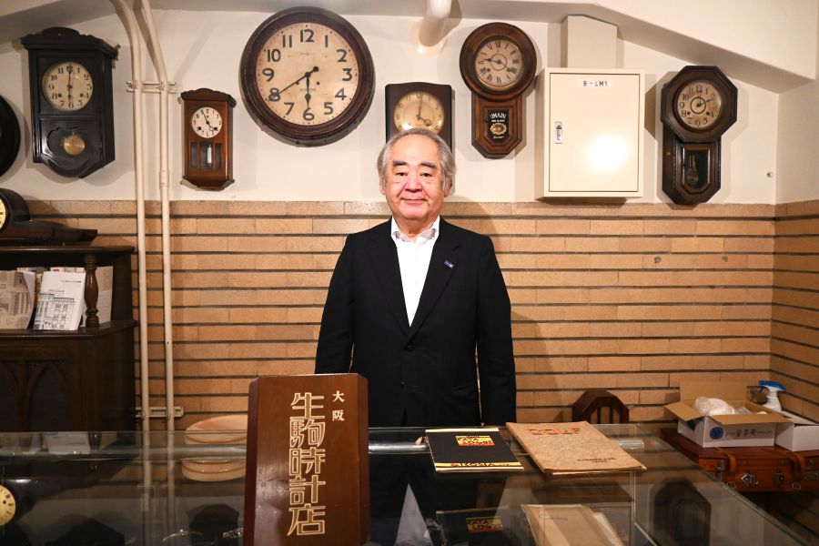 イケフェスの準備段階から参画していた生駒時計店・代表取締役会長の生駒伸夫さん(2025年10月26日撮影)