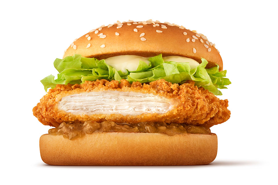 「マクドナルド×ストリートファイター」コラボ商品「油淋鶏マヨチキン」(470円〜)