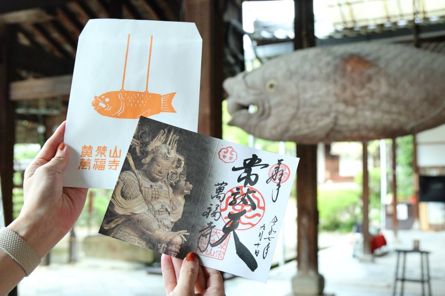 萬福寺の複数ある御朱印の中でもレアな「普茶料理限定御朱印」韋駄天さんがありがたい