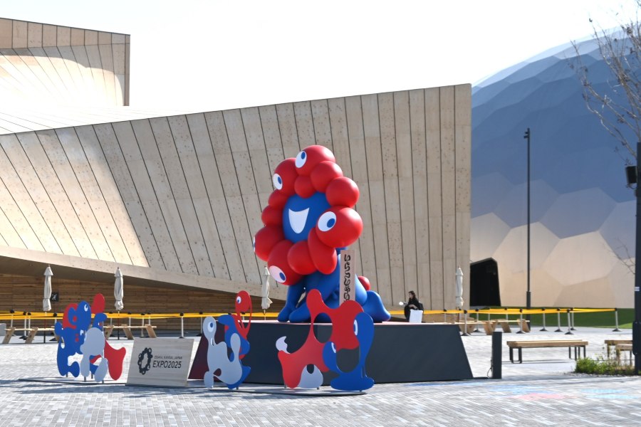 開幕前、ミャクミャクがここまで人気になるとは予想がつかなかった…(4月9日/大阪・関西万博)