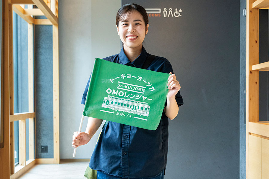 「人情豊かな大塚らしい
思いがけない出会いを
私たちがお約束します」(OMOレンジャー 柴田成美さん)