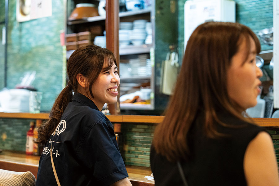 「大塚でまず友人を連れて来るならここ! 仲睦まじいご家族の 会話に癒やされます。」(柴田さん)