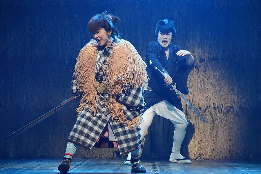 『爆烈忠臣蔵〜桜吹雪THUNDERSTRUCK』松本公演より【撮影:田中亜紀】