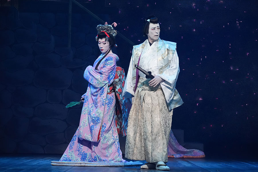 『爆烈忠臣蔵〜桜吹雪THUNDERSTRUCK』松本公演より【撮影:田中亜紀】