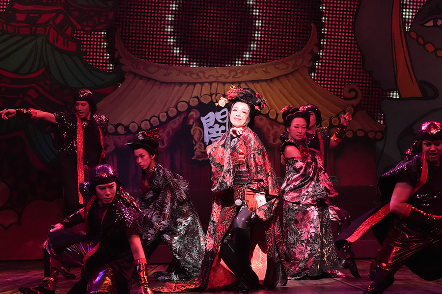『爆烈忠臣蔵〜桜吹雪THUNDERSTRUCK』松本公演より【撮影:田中亜紀】