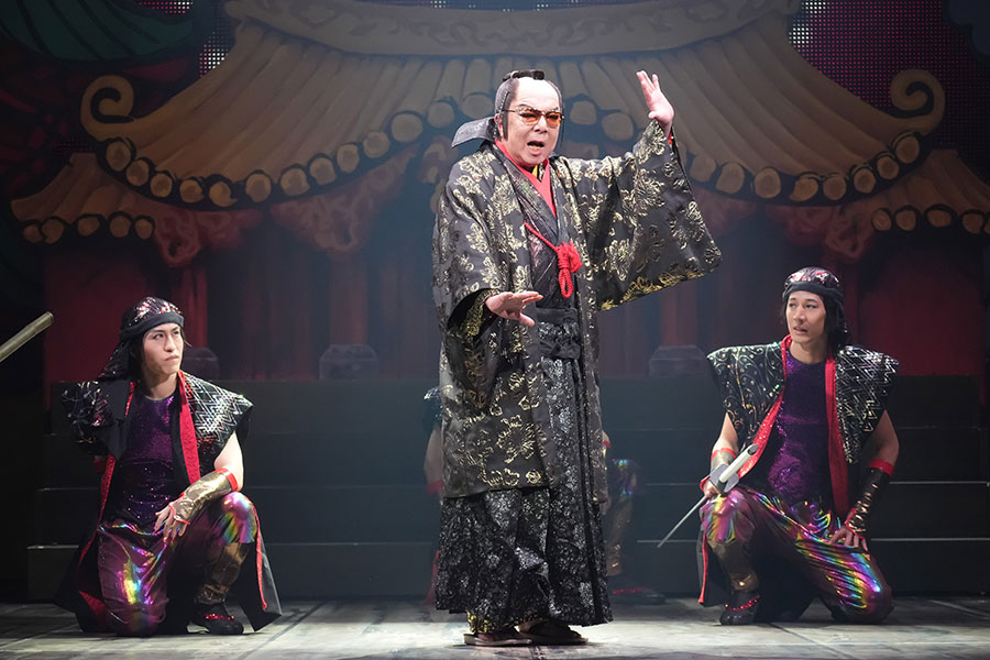 『爆烈忠臣蔵〜桜吹雪THUNDERSTRUCK』松本公演より【撮影:田中亜紀】