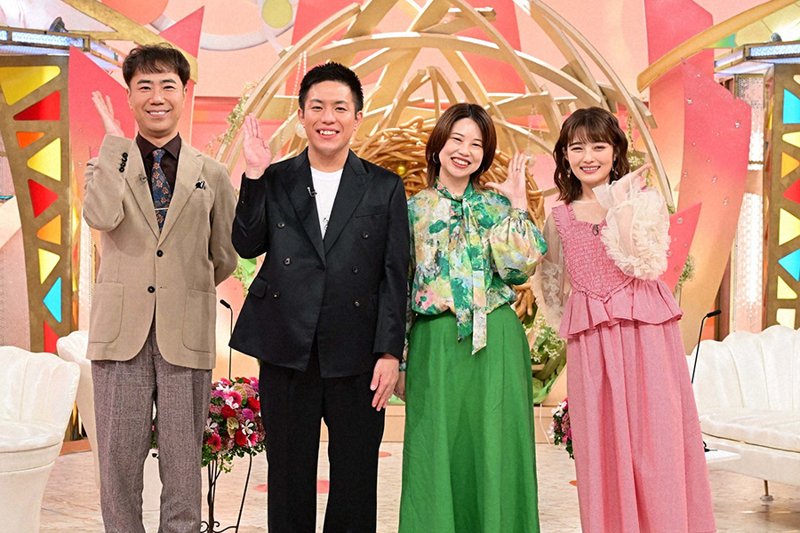 10月12日放送の「新婚さんいらっしゃい!」より(C)ABCテレビ